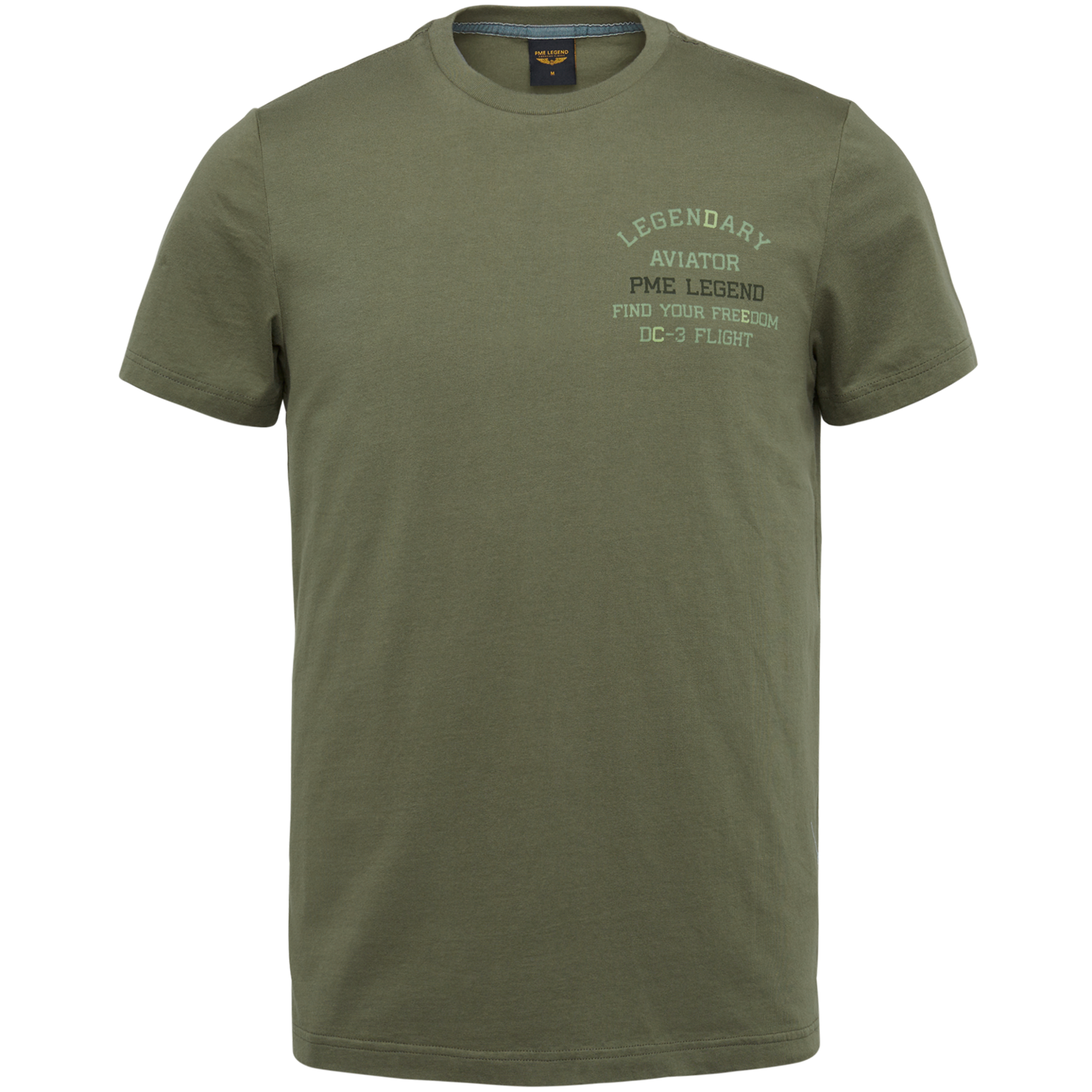 PME Legend T-Shirt short sleeve Single-Jersey dusty olive