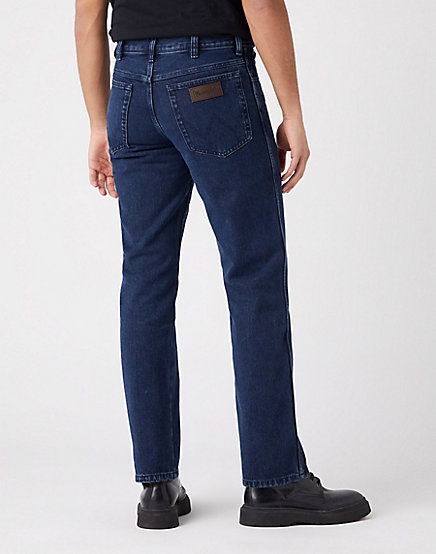 Wrangler Texas Jeans Regular Fit coalblue stone