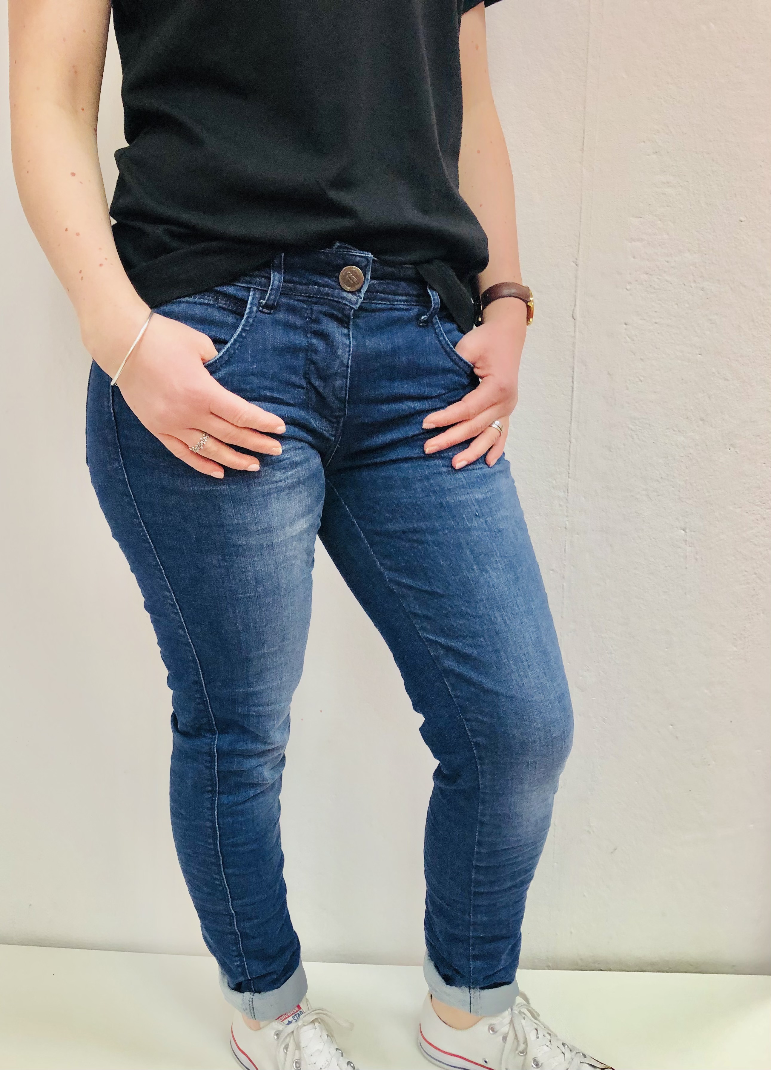 Cecil Jeans Charlize dark blue used