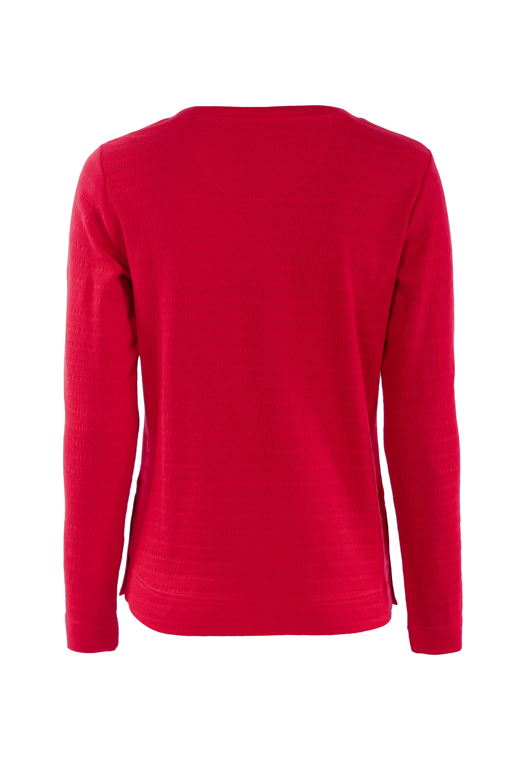 Soquesto Sweatshirt Lara in red und navy