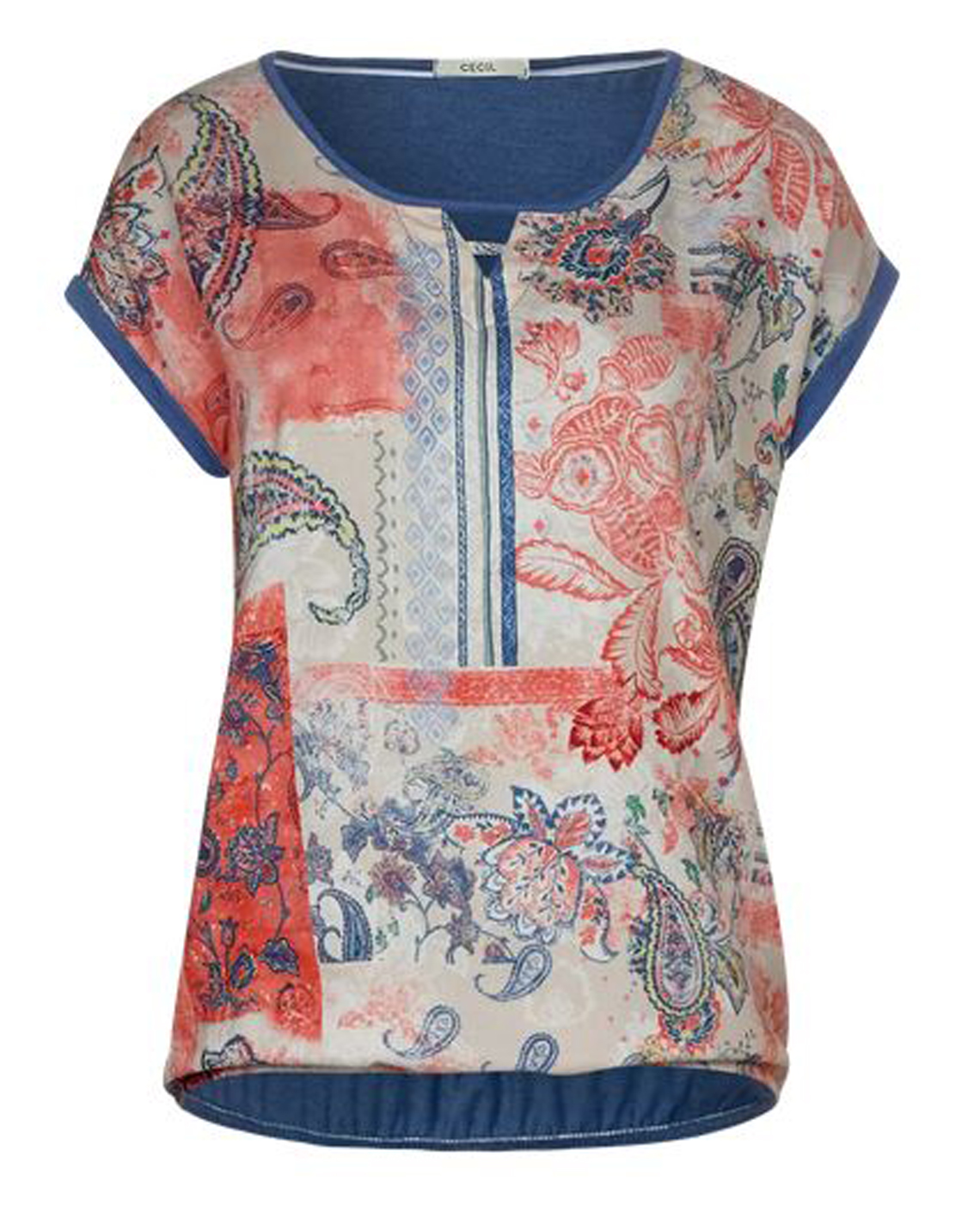 Cecil Shirt mit Paisley Muster