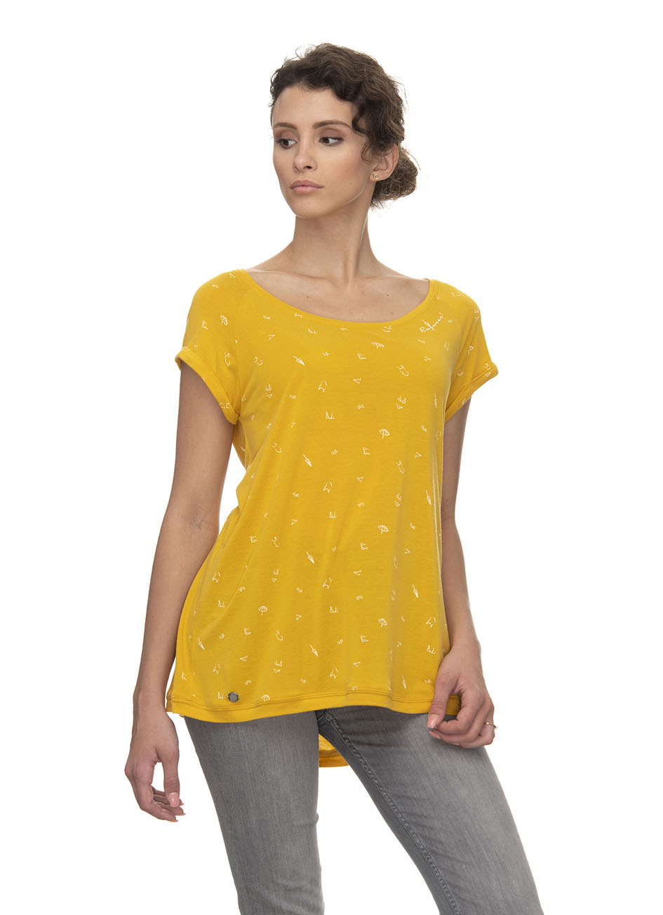 Ragwear Shirt Zilda Organic yellow